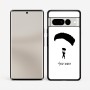 כיסוי בעיצוב אישי עם השם שלך לדגם - Google Pixel 7 Pro 5G בעיצוב צניחה חופשית