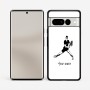 כיסוי בעיצוב אישי עם השם שלך לדגם - Google Pixel 7 Pro 5G בעיצוב שחקן טניס
