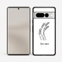 כיסוי בעיצוב אישי עם השם שלך לדגם - Google Pixel 7 Pro 5G בעיצוב חיטה גלית זהב
