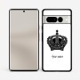 כיסוי בעיצוב אישי עם השם שלך לדגם - Google Pixel 7 Pro 5G בעיצוב כתר מלכותי