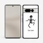 כיסוי בעיצוב אישי עם השם שלך לדגם - Google Pixel 7 Pro 5G בעיצוב סקלטון
