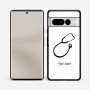 כיסוי בעיצוב אישי עם השם שלך לדגם - Google Pixel 7 Pro 5G בעיצוב סטטוסקופ רופא
