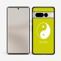 כיסוי בעיצוב אישי עם השם שלך לדגם - Google Pixel 7 Pro 5G בעיצוב סמל יינג יאנג