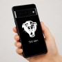כיסוי בעיצוב אישי עם השם שלך לדגם - Google Pixel 7 Pro 5G בעיצוב פני פנטרה