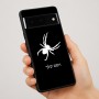 כיסוי בעיצוב אישי עם השם שלך לדגם - Google Pixel 7 Pro 5G בעיצוב עכביש