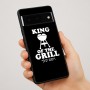 כיסוי בעיצוב אישי עם השם שלך לדגם - Google Pixel 7 Pro 5G בעיצוב מלך הגריל