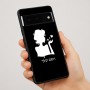 כיסוי בעיצוב אישי עם השם שלך לדגם - Google Pixel 7 Pro 5G בעיצוב אהבת נשים