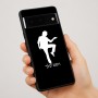 כיסוי בעיצוב אישי עם השם שלך לדגם - Google Pixel 7 Pro 5G בעיצוב רקדן