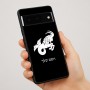 כיסוי בעיצוב אישי עם השם שלך לדגם - Google Pixel 7 Pro 5G בעיצוב מזלות - גדי