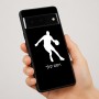 כיסוי בעיצוב אישי עם השם שלך לדגם - Google Pixel 7 Pro 5G בעיצוב שחקן כדורסל