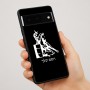 כיסוי בעיצוב אישי עם השם שלך לדגם - Google Pixel 7 Pro 5G בעיצוב קאוגירל