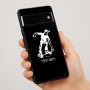 כיסוי בעיצוב אישי עם השם שלך לדגם - Google Pixel 7 Pro 5G בעיצוב ילד סקייטבורד