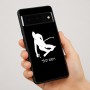 כיסוי בעיצוב אישי עם השם שלך לדגם - Google Pixel 7 Pro 5G בעיצוב סקי