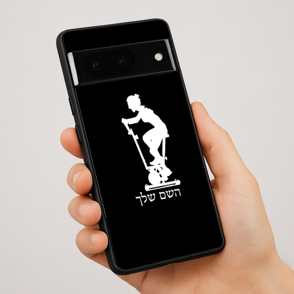 כיסוי בעיצוב אישי עם השם שלך לדגם - Google Pixel 7 Pro 5G בעיצוב אימון ספינינג - אישה