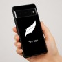 כיסוי בעיצוב אישי עם השם שלך לדגם - Google Pixel 7 Pro 5G בעיצוב נוצת נוצה