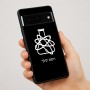 כיסוי בעיצוב אישי עם השם שלך לדגם - Google Pixel 7 Pro 5G בעיצוב מעבדה