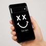 כיסוי בעיצוב אישי עם השם שלך לדגם - Google Pixel 7 Pro 5G בעיצוב סמיילי