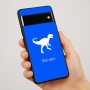 כיסוי בעיצוב אישי עם השם שלך לדגם - Google Pixel 7 Pro 5G בעיצוב דינוזאור