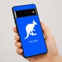 כיסוי בעיצוב אישי עם השם שלך לדגם - Google Pixel 7 Pro 5G בעיצוב קנגורו