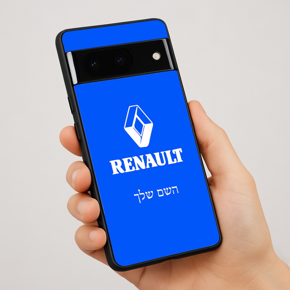 כיסוי בעיצוב אישי עם השם שלך לדגם - Google Pixel 7 Pro 5G בעיצוב רנו