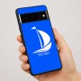 כיסוי בעיצוב אישי עם השם שלך לדגם - Google Pixel 7 Pro 5G בעיצוב סירה
