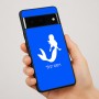 כיסוי בעיצוב אישי עם השם שלך לדגם - Google Pixel 7 Pro 5G בעיצוב בתולת ים - אישה