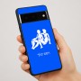 כיסוי בעיצוב אישי עם השם שלך לדגם - Google Pixel 7 Pro 5G בעיצוב מזלות - תאומים