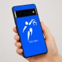כיסוי בעיצוב אישי עם השם שלך לדגם - Google Pixel 7 Pro 5G בעיצוב כדורסל אולימפי