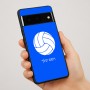 כיסוי בעיצוב אישי עם השם שלך לדגם - Google Pixel 7 Pro 5G בעיצוב כדור כדורעף