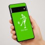 כיסוי בעיצוב אישי עם השם שלך לדגם - Google Pixel 7 Pro 5G בעיצוב שחקן כדורגל