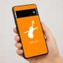 כיסוי בעיצוב אישי עם השם שלך לדגם - Google Pixel 7 Pro 5G בעיצוב כינור