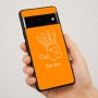 כיסוי בעיצוב אישי עם השם שלך לדגם - Google Pixel 7 Pro 5G בעיצוב יד