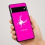 כיסוי בעיצוב אישי עם השם שלך לדגם - Google Pixel 7 Pro 5G בעיצוב עכביש