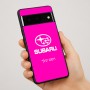 כיסוי בעיצוב אישי עם השם שלך לדגם - Google Pixel 7 Pro 5G בעיצוב סובארו
