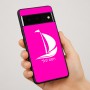 כיסוי בעיצוב אישי עם השם שלך לדגם - Google Pixel 7 Pro 5G בעיצוב סירה