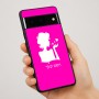 כיסוי בעיצוב אישי עם השם שלך לדגם - Google Pixel 7 Pro 5G בעיצוב אהבת נשים