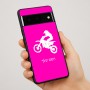 כיסוי בעיצוב אישי עם השם שלך לדגם - Google Pixel 7 Pro 5G בעיצוב מוטוקרוס
