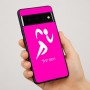 כיסוי בעיצוב אישי עם השם שלך לדגם - Google Pixel 7 Pro 5G בעיצוב רצים אולימפיים