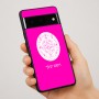 כיסוי בעיצוב אישי עם השם שלך לדגם - Google Pixel 7 Pro 5G בעיצוב לוח שנה אצטקי של המאיה