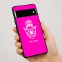 כיסוי בעיצוב אישי עם השם שלך לדגם - Google Pixel 7 Pro 5G בעיצוב חמסה - קבלה