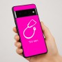 כיסוי בעיצוב אישי עם השם שלך לדגם - Google Pixel 7 Pro 5G בעיצוב סטטוסקופ רופא