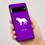 כיסוי בעיצוב אישי עם השם שלך לדגם - Google Pixel 7 Pro 5G בעיצוב כלב