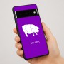 כיסוי בעיצוב אישי עם השם שלך לדגם - Google Pixel 7 Pro 5G בעיצוב חזיר