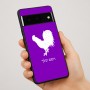 כיסוי בעיצוב אישי עם השם שלך לדגם - Google Pixel 7 Pro 5G בעיצוב תרנגול