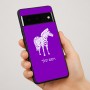 כיסוי בעיצוב אישי עם השם שלך לדגם - Google Pixel 7 Pro 5G בעיצוב זברה