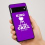 כיסוי בעיצוב אישי עם השם שלך לדגם - Google Pixel 7 Pro 5G בעיצוב מלך הגריל