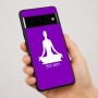 כיסוי בעיצוב אישי עם השם שלך לדגם - Google Pixel 7 Pro 5G בעיצוב אימון יוגה