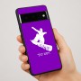 כיסוי בעיצוב אישי עם השם שלך לדגם - Google Pixel 7 Pro 5G בעיצוב סנובורדיסט