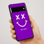כיסוי בעיצוב אישי עם השם שלך לדגם - Google Pixel 7 Pro 5G בעיצוב סמיילי