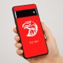 כיסוי בעיצוב אישי עם השם שלך לדגם - Google Pixel 7 Pro 5G בעיצוב ראש נשר